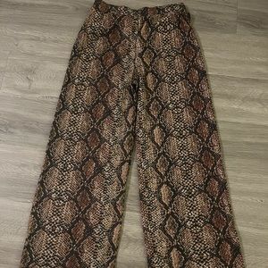 Zara printed pants
